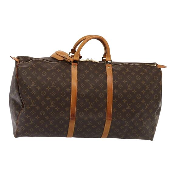 LOUIS VUITTON Monogram Keepall 60 Boston Bag M41422 - Picture 1 of 16